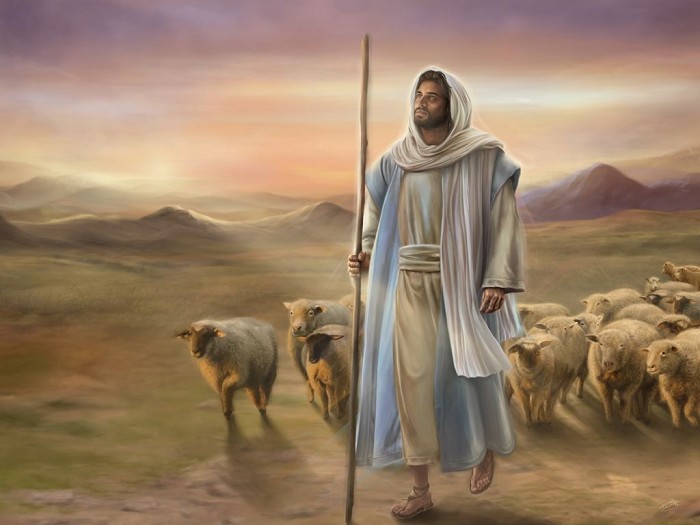 Image of Jesus as the Good Shepherd